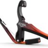 Kyser Quick-Change Guitar Capo for Acoustic & Electric 6-String Guitars - Sunburst (KG6SNB) - Made in USA
