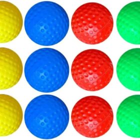 12-Pack Mini Golf Balls for Toddlers – Safe Soft Practice Balls for Indoor & Outdoor Kids Golf Games