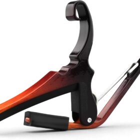 Kyser Quick-Change Guitar Capo for Acoustic & Electric 6-String Guitars - Sunburst (KG6SNB) - Made in USA