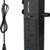 Submersible Aquarium Filter 400 GPH – 15W Adjustable Internal Water Pump for Freshwater & Saltwater Tanks (150-300 Gallons)