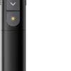 2.4G Wireless Presentation Remote Clicker with Dual USB-C Receiver - Red Laser Pointer, Hyperlink & Volume Control for PowerPoint, Keynote, Mac, PC & Laptop
