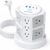 TROND 18-in-1 Tower Surge Protector: 14 Widely Spaced AC Outlets & 4 USB Ports (2 USB-C), 2100J Protection, 6ft Flat Plug Cord