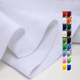 Premium Soft Acrylic Felt Fabric - 36x36 Inch Square Yard, 1.6mm Thick Craft Felt Sheet for Sewing, DIY Projects, Home Decor & Clothing