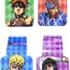JoJo's Bizarre Adventure Golden Wind Magnetic Bookmark Set (4-Pack) – Giorno, Bucciarati, Mista & Narancia – Anime Collectibles & Gifts