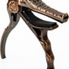 Alice Crocodile Guitar Capo - Premium Zinc Alloy Acoustic & Electric Guitar Capo with High-Tension Spring