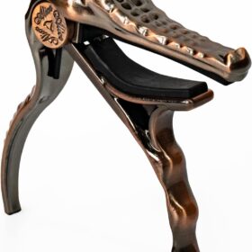 Alice Crocodile Guitar Capo - Premium Zinc Alloy Acoustic & Electric Guitar Capo with High-Tension Spring