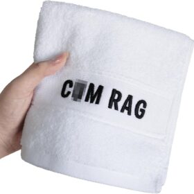 Funny Gifts for Men – Personalized Embroidered Cotton Hand & Face Towels, Unique Valentines Day, Birthday & Anniversary Present Ideas for Boyfriend & Husband