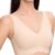 Ubras Women's Deep V Scalloped Edge Wireless Bralette - Ultra-Soft Seamless Comfort Everyday & Sleep Lingerie
