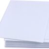YYCRAFT Premium Stiff Felt Sheets - 15 Pack 2mm Thick 9x12 Inch Craft Fabric (White)