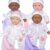 JC Toys Lots to Love Babies - 11' Soft Body Doll Set of 4 with Accessories - Safe & Huggable for Toddlers