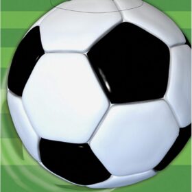 Soccer Party Loot Bags – 8 Pack 3D Soccer Ball Favor Bags for Kids Birthday Treat Bags & Sports Theme Party Supplies