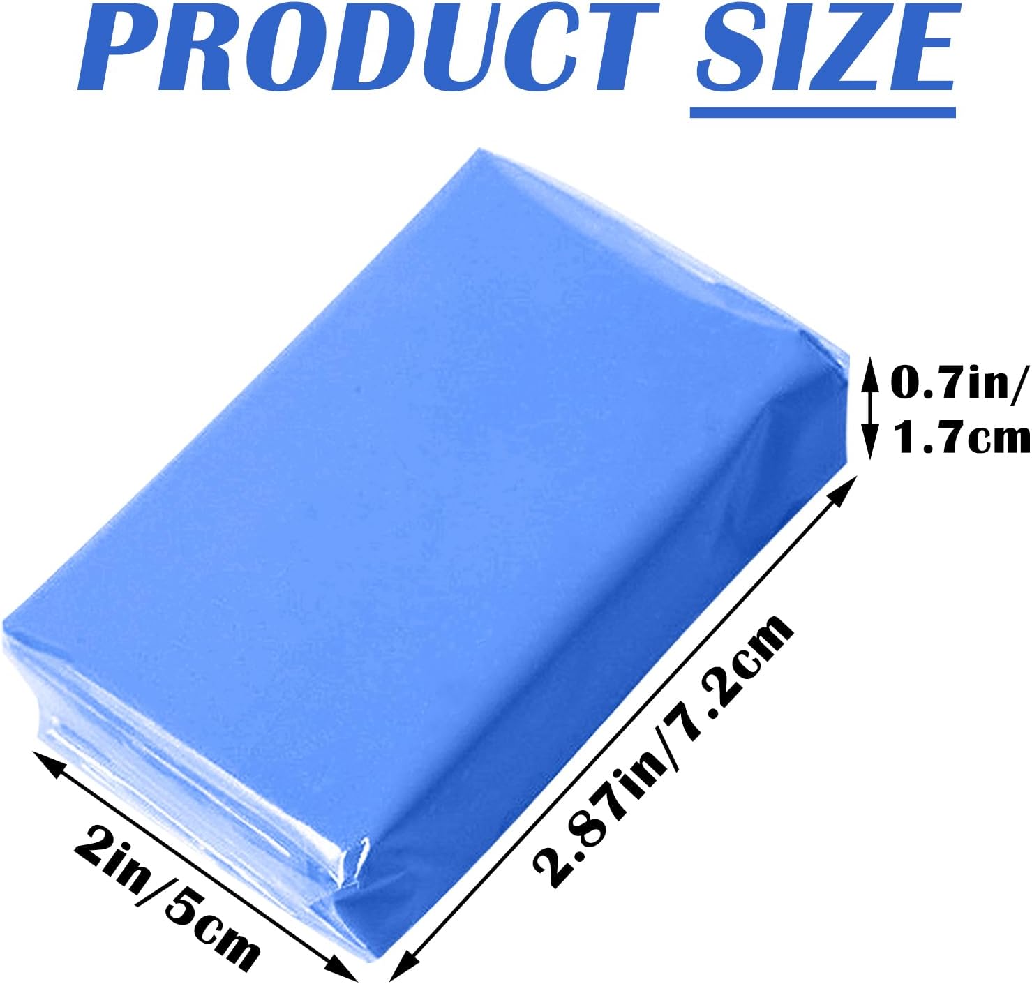 2-Pack Auto Detailing Clay Bar Kit – 100g Magic Clay Block for Car Paint Decontamination – Professional Surface Cleaning Tool for Vehicles, Glass, and Chrome