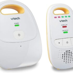 VTech DM111 Audio Baby Monitor with Upgraded Long Range, Rechargeable Battery & Crystal Clear 2-Way Audio