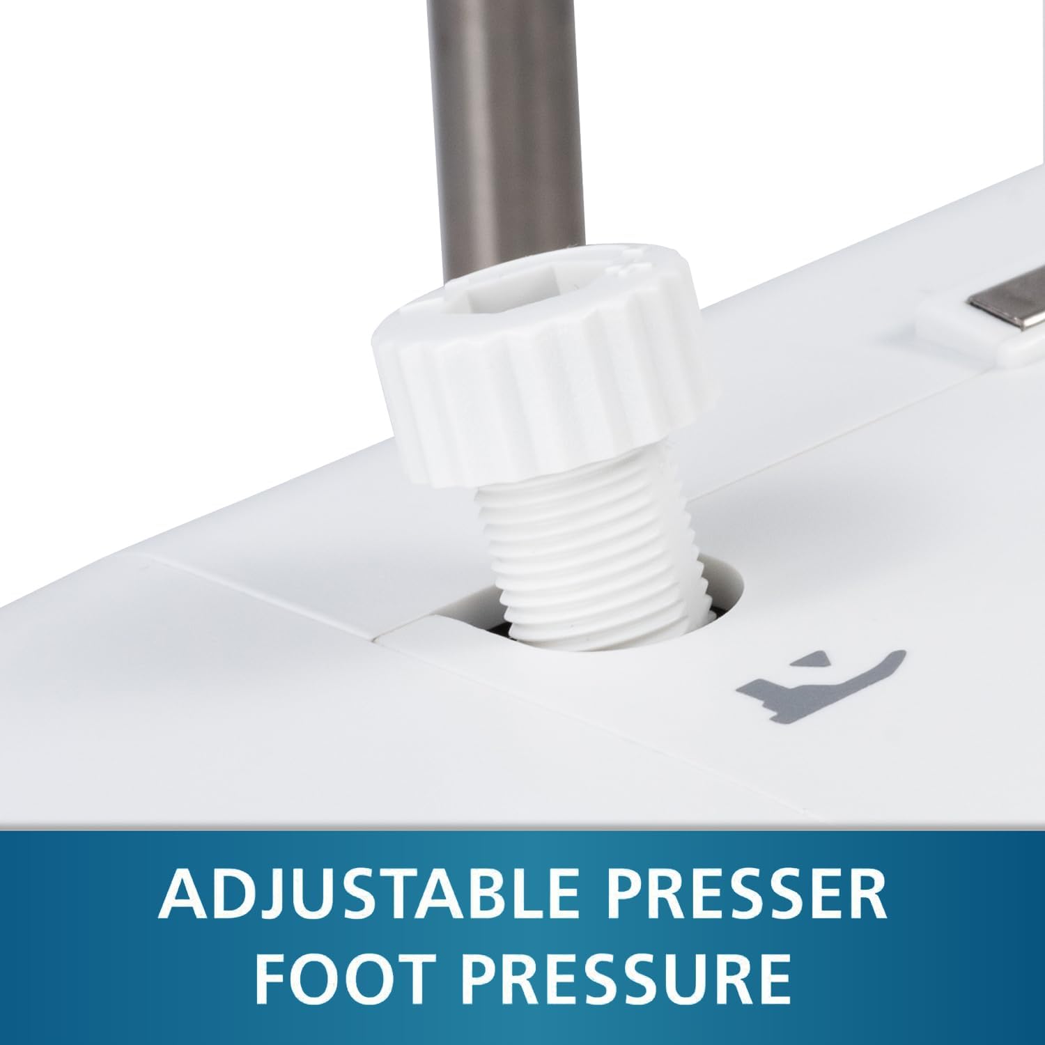 MILLEPUNTI MLD42 Heavy Duty Overlock Serger Machine – 1300 SPM High Speed, 2-3-4 Thread Capability with Metal Frame, Differential Feed & Accessories