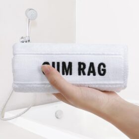 Funny Gifts for Men – Personalized Embroidered Cotton Hand & Face Towels, Unique Valentines Day, Birthday & Anniversary Present Ideas for Boyfriend & Husband