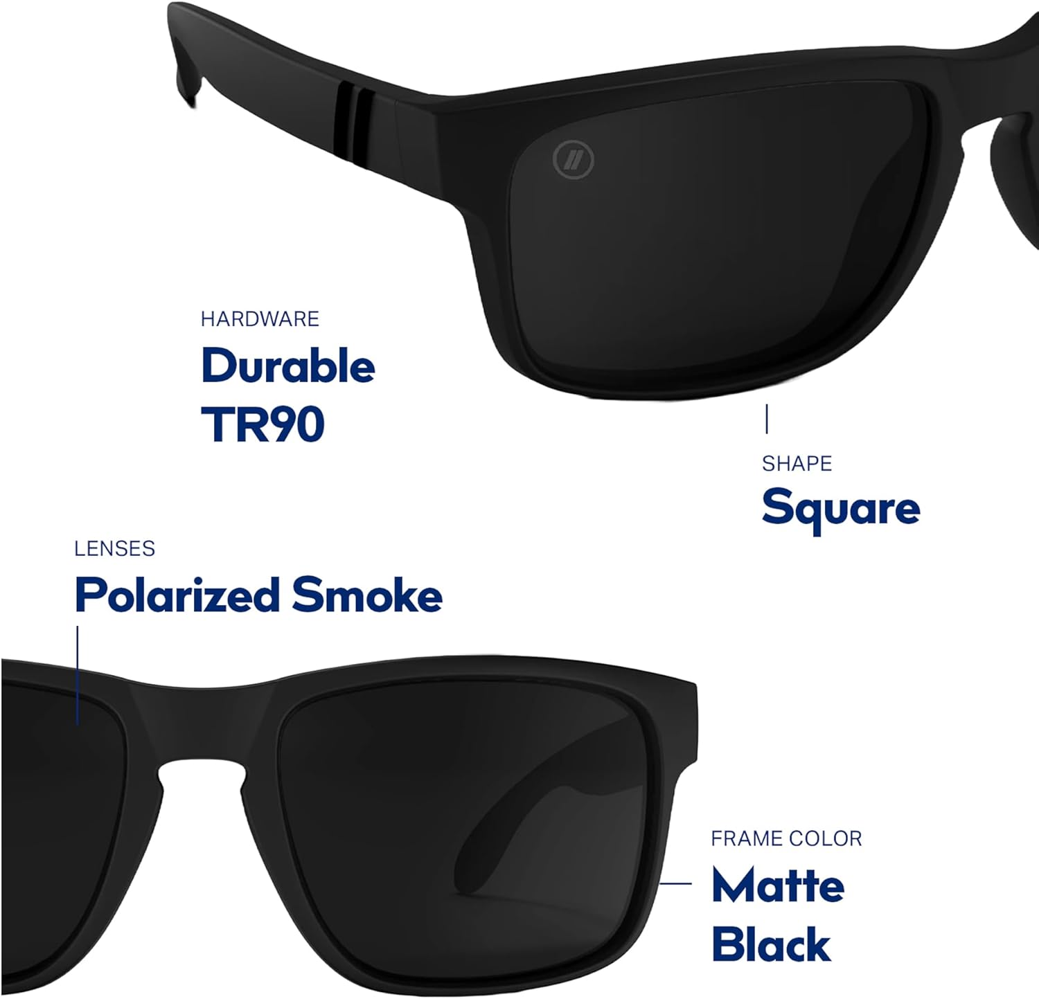 Blenders Eyewear Canyon Series – Polarized Sunglasses for Men & Women, UV400 Protection, Medium-Large Fit, Outdoor Active Lifestyle