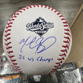 Mookie Betts Authentic Hand-Signed Official 2025 World Series Baseball - JSA Certified Collectible