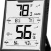 DOQAUS Digital Hygrometer and Thermometer – Indoor Humidity Monitor with Large LCD Display, Air Comfort Indicator, and 24-Month Battery Life