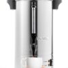 SYBO SR-CP-100B Commercial Grade Stainless Steel Coffee Urn & Hot Water Dispenser - 100-Cup Capacity for Catering, Banquets, and Large Events
