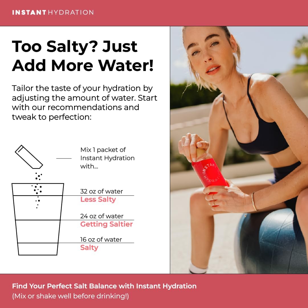 Raspberry Electrolytes Powder - Keto-Friendly Hydration Drink Mix - Zero Sugar, Gluten-Free, Non-GMO - Supports Muscle Recovery & Brain Health - 30 Stick Packets