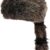 Raccoon Tail Hat - Plush Faux Fur Costume Cap with Tail for Kids & Adults - Fun Wildlife Themed Party Accessory