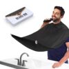 Beard Bib Apron for Men - Waterproof Hair Catcher for Shaving & Grooming with Suction Cups, Unique Gift for Husband & Dad