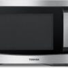 Toshiba 1.2 Cu. Ft. Stainless Steel Countertop Microwave - 1000W Smart Sensor, ECO Mode & Mute Function