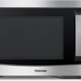 Toshiba 1.2 Cu. Ft. Stainless Steel Countertop Microwave - 1000W Smart Sensor, ECO Mode & Mute Function