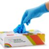 Kids Disposable Nitrile Gloves - Latex & Powder Free, 100 Count - Perfect for Art, Cooking, Science & Cleaning - Sized for Children 7-14 Years
