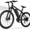 Eskute M200 Electric Mountain Bike for Adults – 1200W Peak Motor, 28 MPH Speed, 48V 10.4Ah Removable Battery, 55+ Mile Range, 21-Speed Shimano Gears, 27.5" Step-Over E-Bike with NFC Unlock