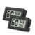 AikTryee 2-Pack Mini Digital Hygrometer Thermometer - Precision Indoor Humidity & Temperature Gauge Monitor for Greenhouse, Cellar, Reptile, and Closet