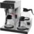 SYBO 12-Cup Commercial Pour Over Coffee Maker with 3 Warmers and 3 Decanters - Stainless Steel Drip Brewer
