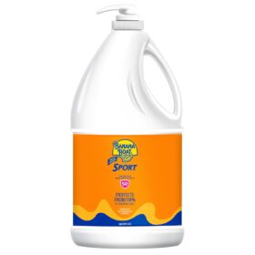 Banana Boat Sport Ultra SPF 50 Sunscreen Lotion – Oxybenzone-Free, Sweat & Water Resistant, 12 fl oz