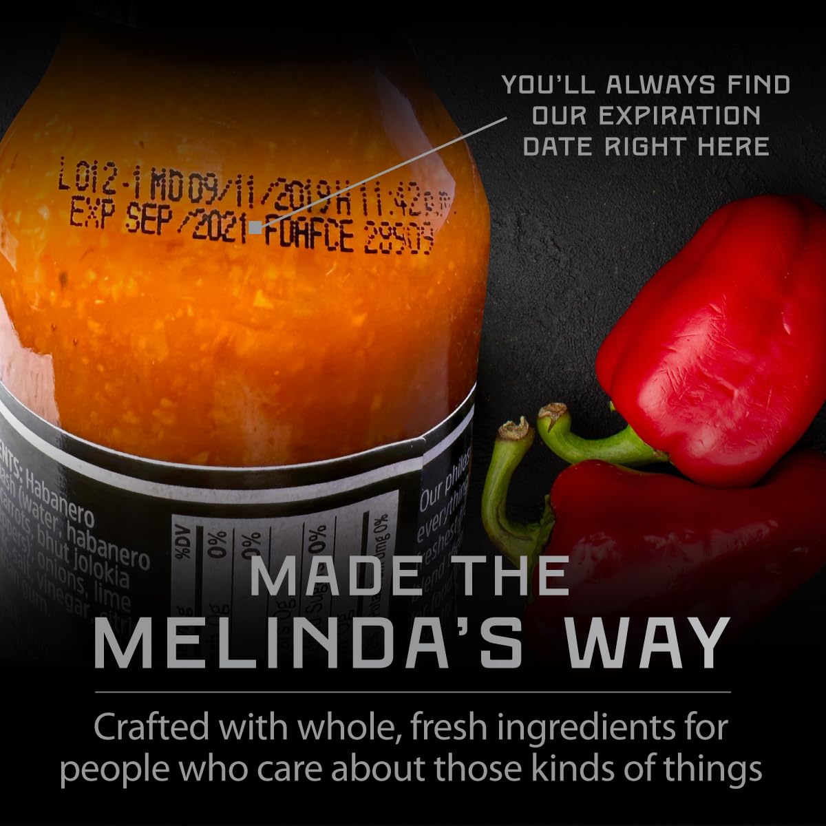 Melinda's Hot Sauce Variety Pack - 5 Bottle Gourmet Gift Set featuring Ghost Pepper, Habanero & Mango Flavors