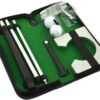 Neon Portable Executive Golf Putter Set – Travel Indoor Practice Kit with Ball & Cup