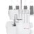 SINGER S14-78 Serger Overlock Machine with 2-3-4 Thread Capability, 1200 SPM, Color Coded Lay-in Threading & Differential Feed, White