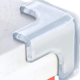 4Pcs T-Shaped Clear Silicone Corner Guards – Large 1.7" Baby Proofing Edge Protectors with Strong Adhesive for Tables, Furniture, and Child Safety