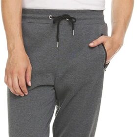 PURE CHAMP Men's Fleece Joggers Sweatpants - 3 Pack Athletic Active Joggers with Zipper Pockets & Drawstring