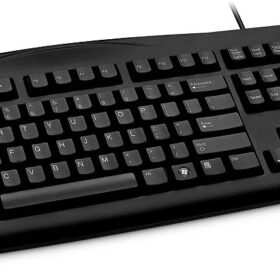 Microsoft Wired Business Keyboard 200 – Durable USB Desktop Keyboard with Quiet Responsive Keys, Integrated Number Pad, and Adjustable Tilt (Black)