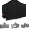 Heavy Duty Waterproof Grill Cover for Big Green Egg XL & 76-Inch Kamado Tables