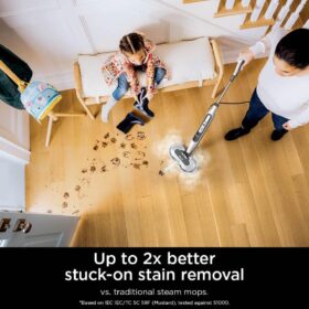 Shark Steam & Scrub S8201: Hard Floor Steam Mop with Steam Blaster Technology, LED Lights, and Washable Pads