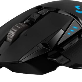 Logitech G502 HERO High Performance Wired Gaming Mouse – HERO 25K Sensor, 25,600 DPI, RGB Lighting, 11 Programmable Buttons, Adjustable Weights, On-Board Memory, Compatible with PC/Mac