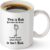 This Is Bob Funny Stickman Coffee Mug | 'Bob Has No Arms' Adult Humor Gift for Him, Husband, Boyfriend, Dad & Coworkers | Hilarious 11 oz White Novelty Cup for Birthdays & Office
