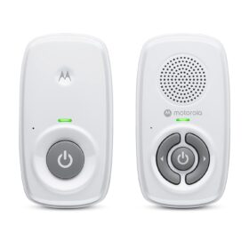 Motorola AM21 Audio Baby Monitor with DECT Technology – Long Range, No WiFi, Secure Private Connection, High-Sensitivity Mic, Portable Parent Unit