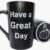 15oz Funny Ceramic Coffee Mug – Unique Novelty Gag Gift for Christmas, Birthdays, Coworkers, and Friends – Dishwasher & Microwave Safe Black Cup