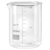 REACWARE 20L Laboratory Glass Beaker - Low Form Borosilicate Glass with Graduations