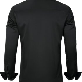 J.VER Boys' Stretch Dress Shirts – Wrinkle-Free Long Sleeve Uniform & Casual Button-Downs