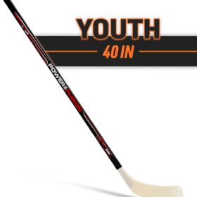Franklin Sports NHL Official Street Hockey Sticks - Wood Shaft & ABS Blade for Youth, Junior & Senior Players (Left & Right Hand)