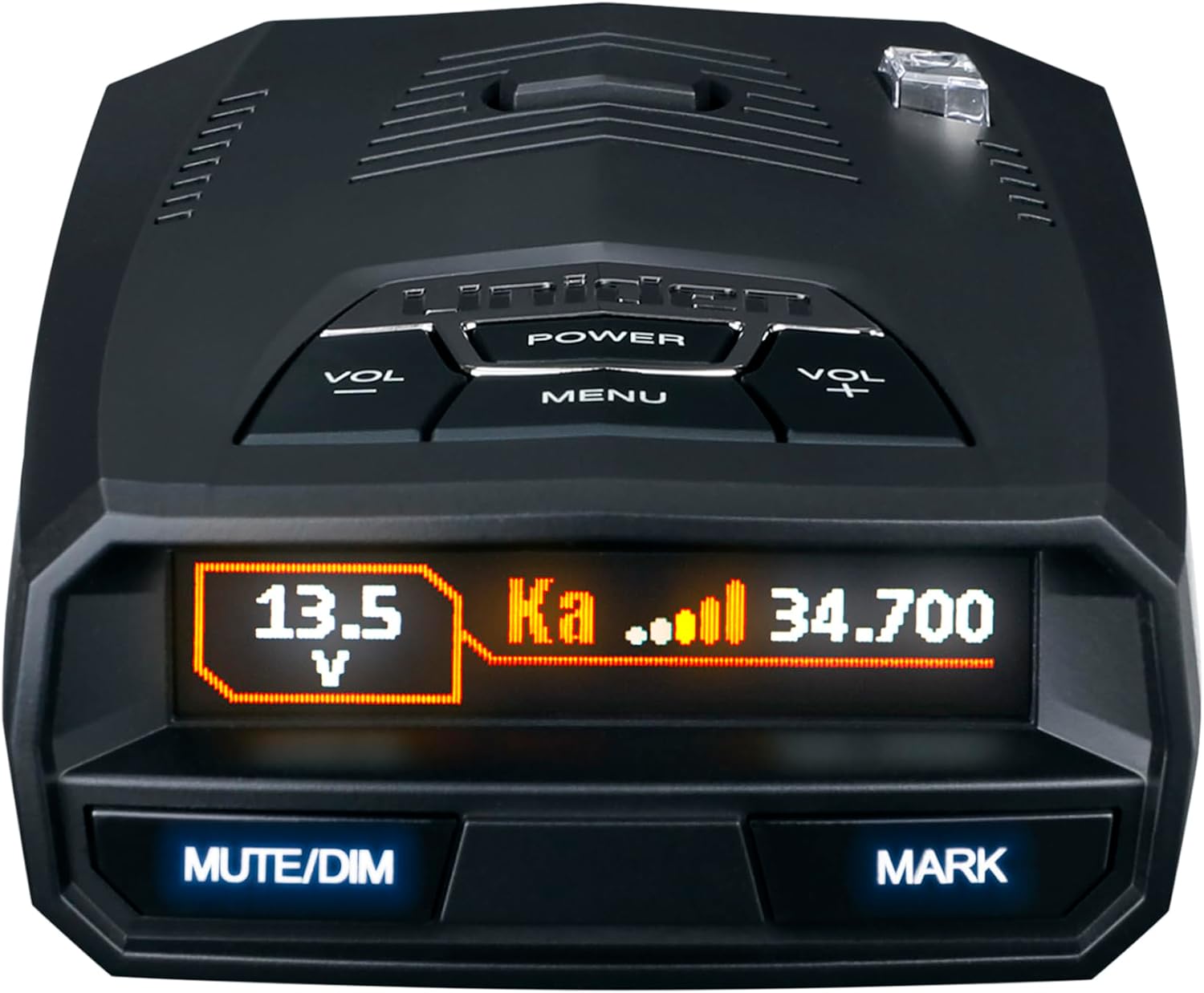 Uniden R4W Extreme Long-Range Radar & Laser Detector with Built-in GPS, Wi-Fi, Bluetooth & OLED Display