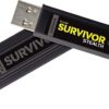 Corsair Flash Survivor Stealth 128GB USB 3.0 Rugged Flash Drive - Waterproof & Shock Resistant Portable Storage
